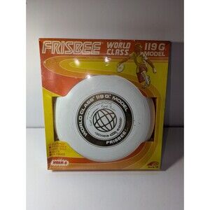 Vintage 1976 Wham-O Frisbee World Class 119g Model New In Box Sealed Flying Disc